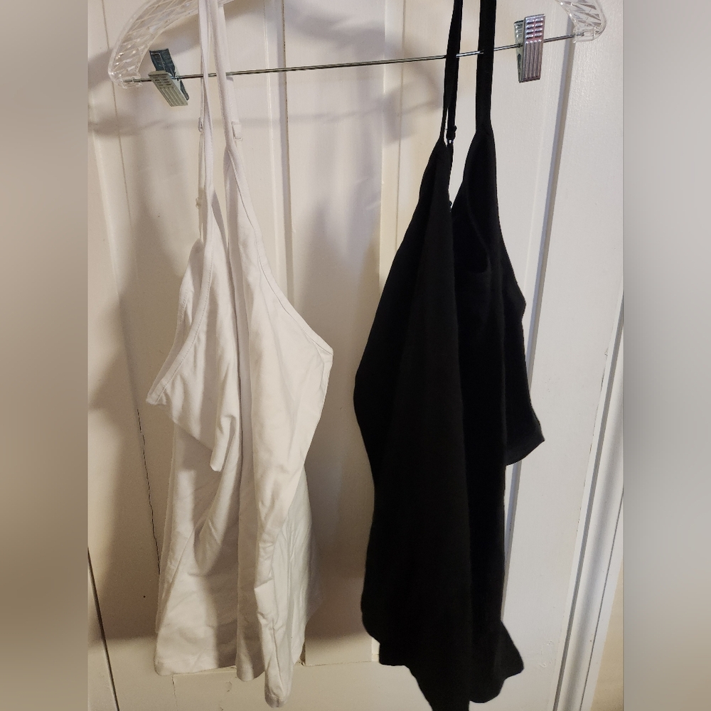 K Jordan White and Black Tank Tops 5XL